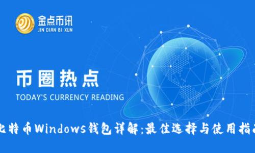 比特币Windows钱包详解:最佳选择与使用指南