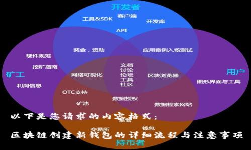 以下是您请求的内容格式:
区块链创建新钱包的详细流程与注意事项