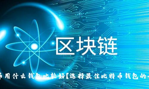 存比特币用什么钱包比较好？选择最佳比特币钱包的全面指南