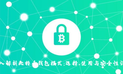深入解析比特币钱包模式:选择、使用与安全性详解
