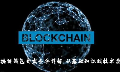 区块链钱包开发条件详解:从基础知识到技术要求